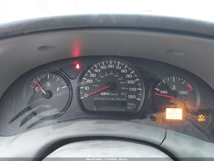 2002 Chevrolet Impala VIN: 2G1WF52E829371939 Lot: 43735505