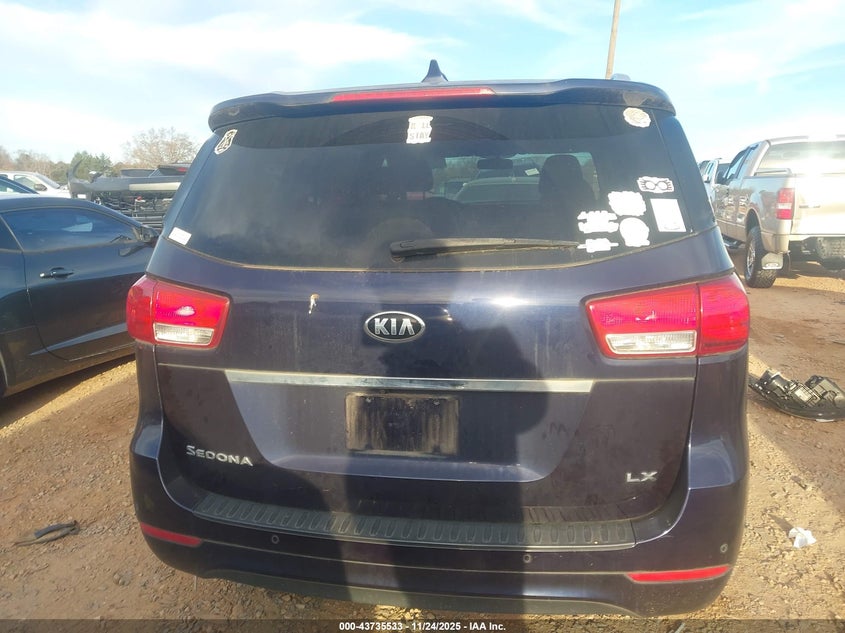 2018 Kia Sedona Lx VIN: KNDMB5C18J6364548 Lot: 43735533