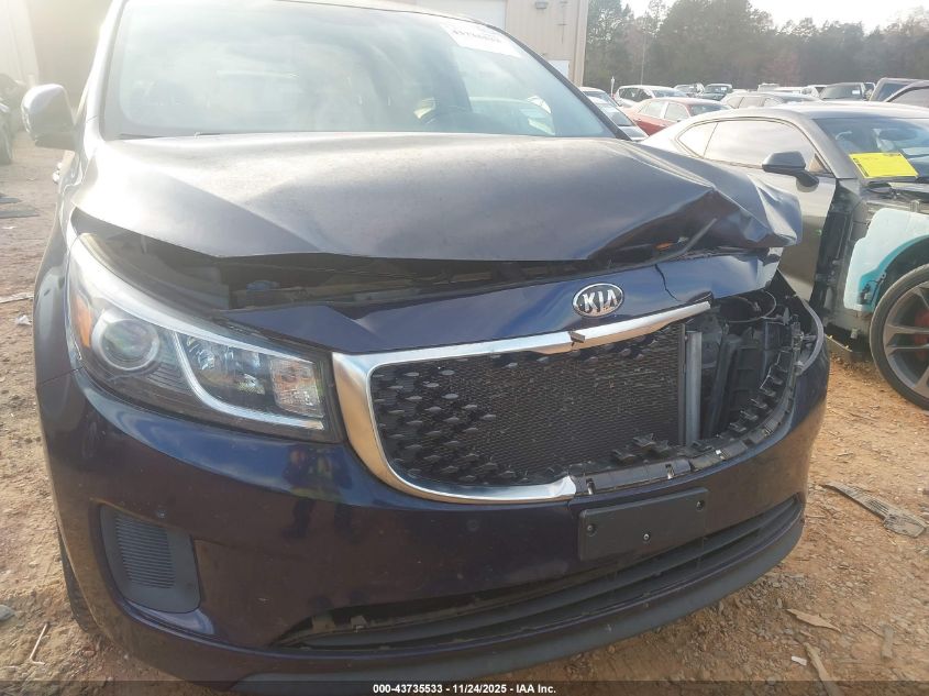 2018 Kia Sedona Lx VIN: KNDMB5C18J6364548 Lot: 43735533