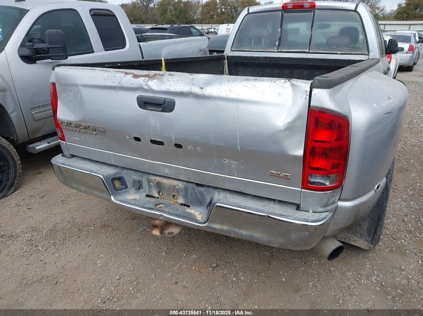 2004 Dodge Ram 3500 Slt/Laramie VIN: 3D7MA48C04G265027 Lot: 43735541
