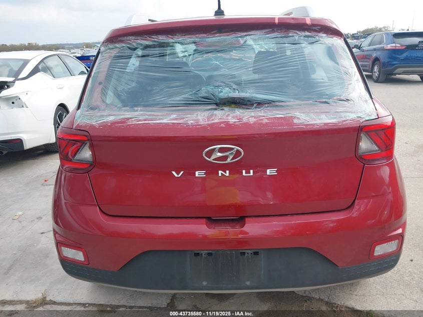 2024 Hyundai Venue Sel VIN: KMHRC8A33RU307248 Lot: 43735580