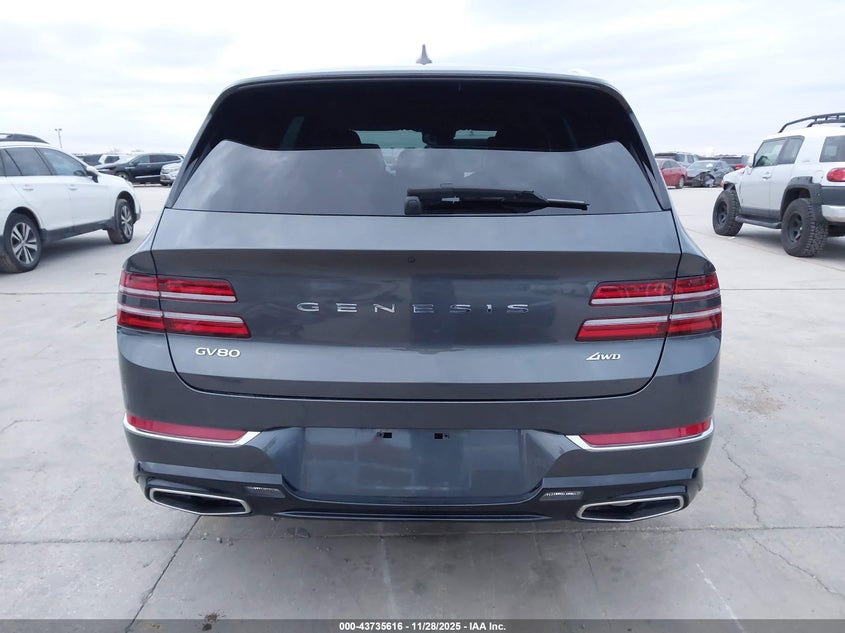 2023 Genesis Gv80 2.5T Awd VIN: KMUHBDSB1PU121347 Lot: 43735616