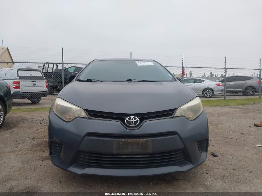 2015 Toyota Corolla L VIN: 2T1BURHE0FC237538 Lot: 43735636
