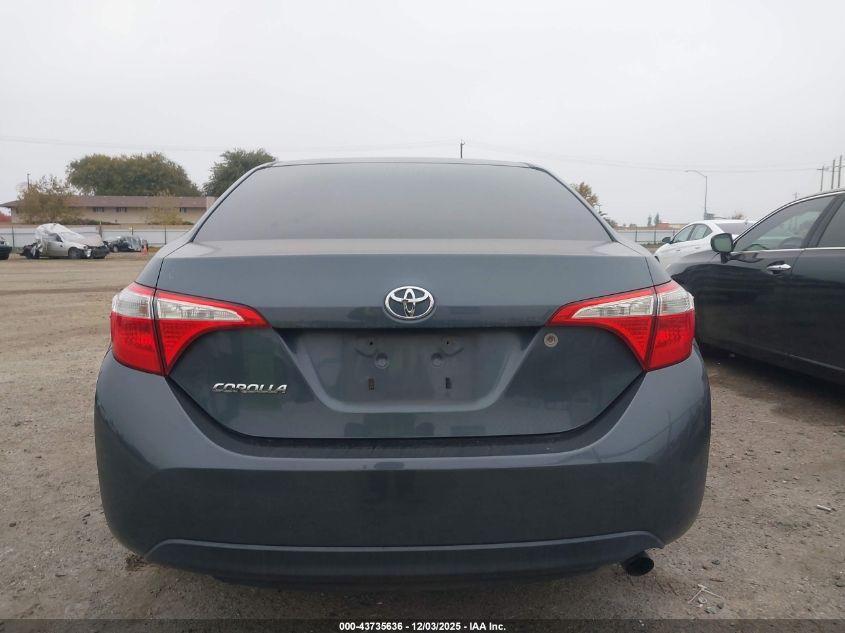 2015 Toyota Corolla L VIN: 2T1BURHE0FC237538 Lot: 43735636