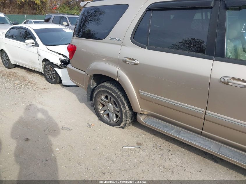 2006 Toyota Sequoia Limited V8 VIN: 5TDBT48A56S272327 Lot: 43735679