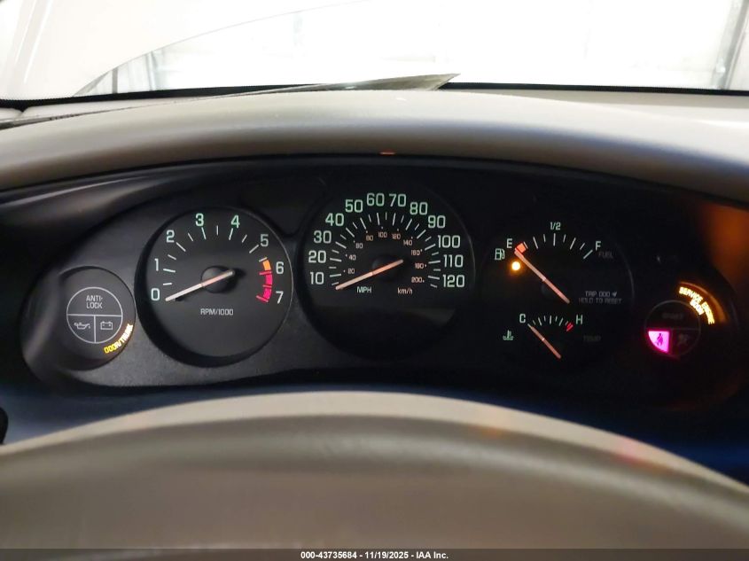 2000 Buick Regal Ls VIN: 2G4WB55KXY1272143 Lot: 43735684