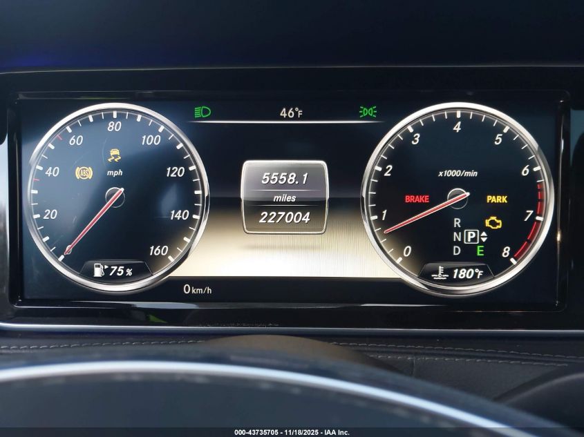 2014 Mercedes-Benz S 550 4Matic VIN: WDDUG8FB2EA034033 Lot: 43735705