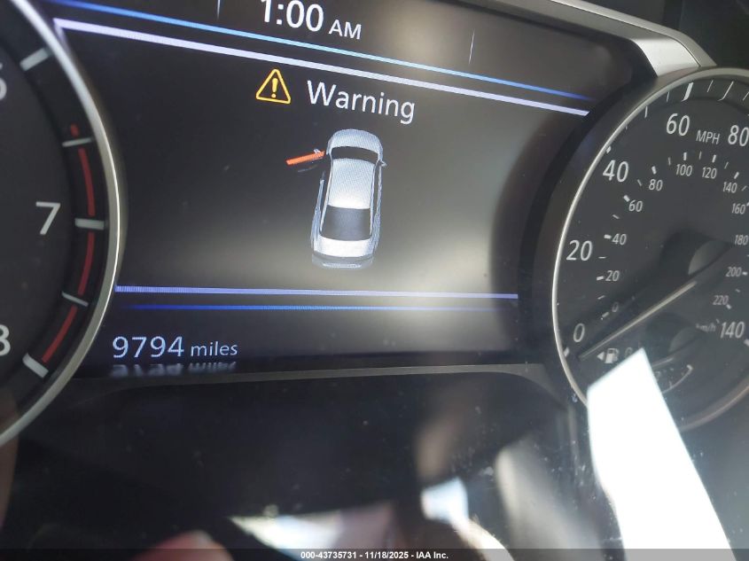 2025 Nissan Altima Sv Fwd VIN: 1N4BL4DV1SN377784 Lot: 43735731