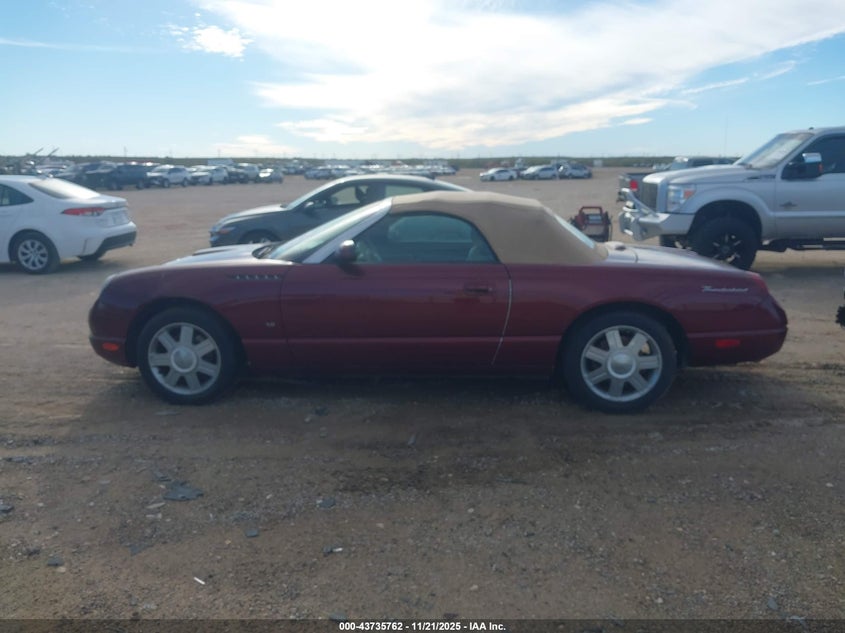 2004 Ford Thunderbird VIN: 1FAHP60A34Y109432 Lot: 43735762