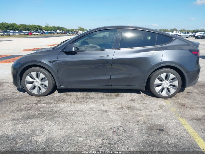 2024 Tesla Model Y Long Range Dual Motor All-Wheel Drive VIN: 7SAYGAEE7RF084053 Lot: 43735763