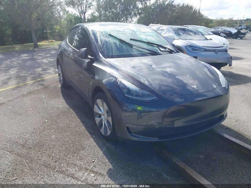 2024 Tesla Model Y Long Range Dual Motor All-Wheel Drive VIN: 7SAYGAEE7RF084053 Lot: 43735763