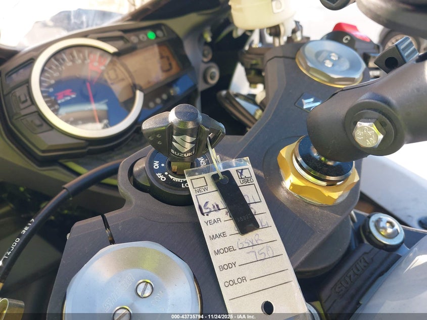 2023 Suzuki Gsx-R750 VIN: JS1GR7MA5P7101871 Lot: 43735794