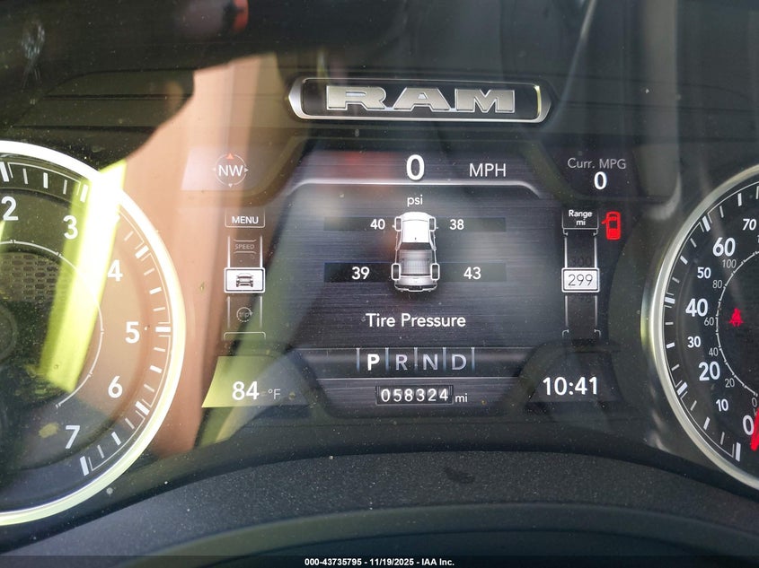 2024 Ram 1500 Laramie 4X2 5'7 Box VIN: 1C6RREJT0RN220734 Lot: 43735795