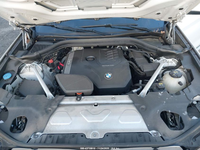 2022 BMW X4 xDrive30I VIN: 5UX33DT01N9K84327 Lot: 43735818