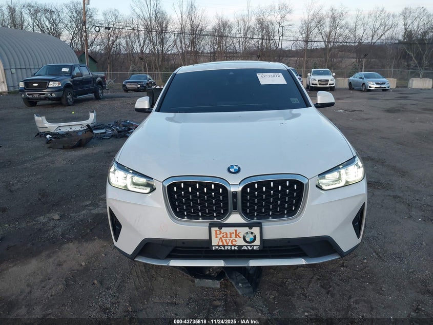 2022 BMW X4 xDrive30I VIN: 5UX33DT01N9K84327 Lot: 43735818