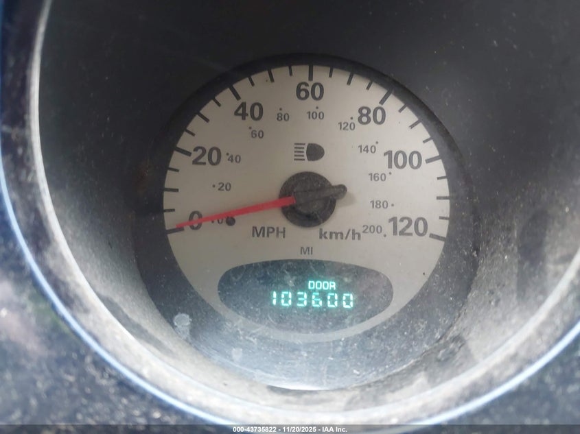 2002 Chrysler Pt Cruiser Touring VIN: 3C4FY58B72T205665 Lot: 43735822