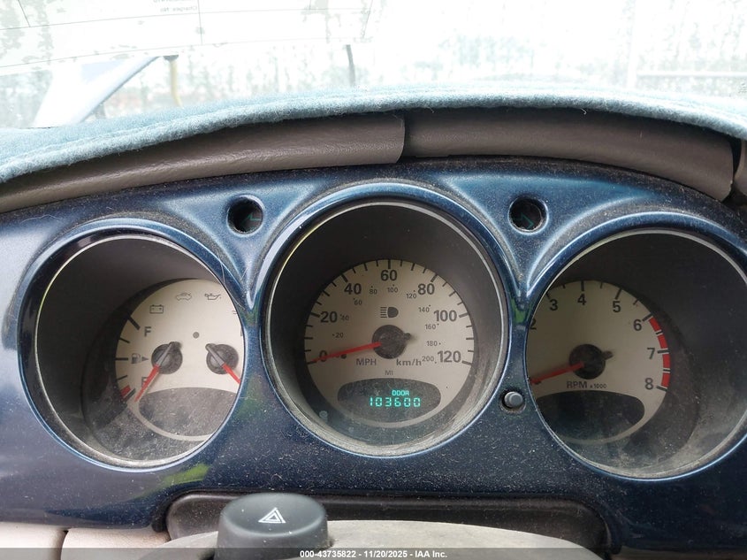 2002 Chrysler Pt Cruiser Touring VIN: 3C4FY58B72T205665 Lot: 43735822