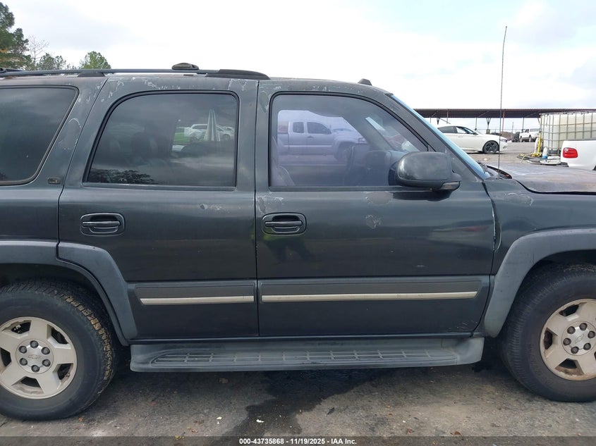 2005 Chevrolet Tahoe Lt VIN: 1GNEC13T25R158763 Lot: 43735868