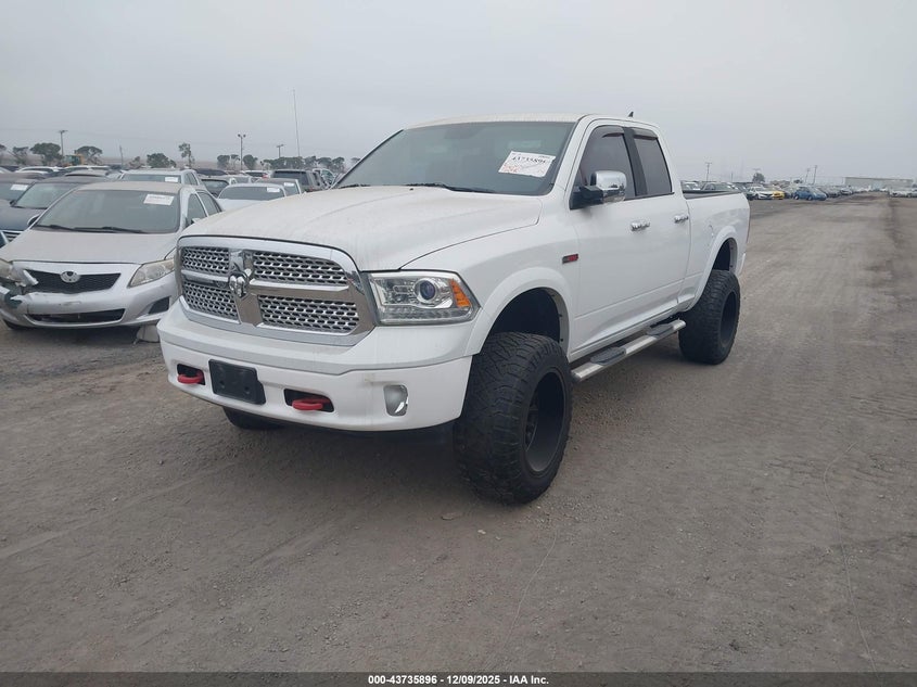 Vin: 1c6rr7jm2es476471, lot: 44231256, ram 1500 laramie 20142