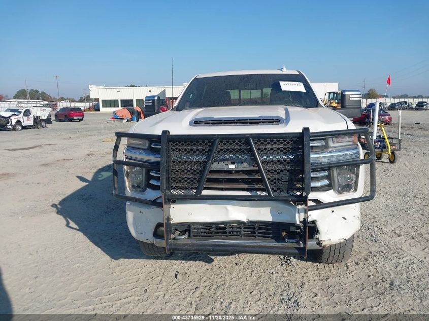 2020 Chevrolet Silverado 2500Hd 4Wd Standard Bed High Country VIN: 1GC4YREY3LF346929 Lot: 43735929