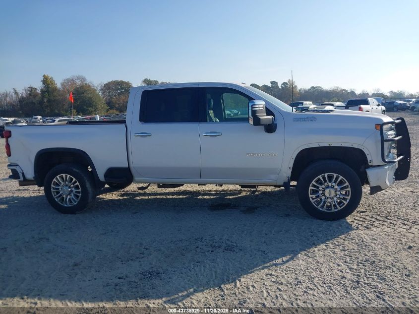 2020 Chevrolet Silverado 2500Hd 4Wd Standard Bed High Country VIN: 1GC4YREY3LF346929 Lot: 43735929