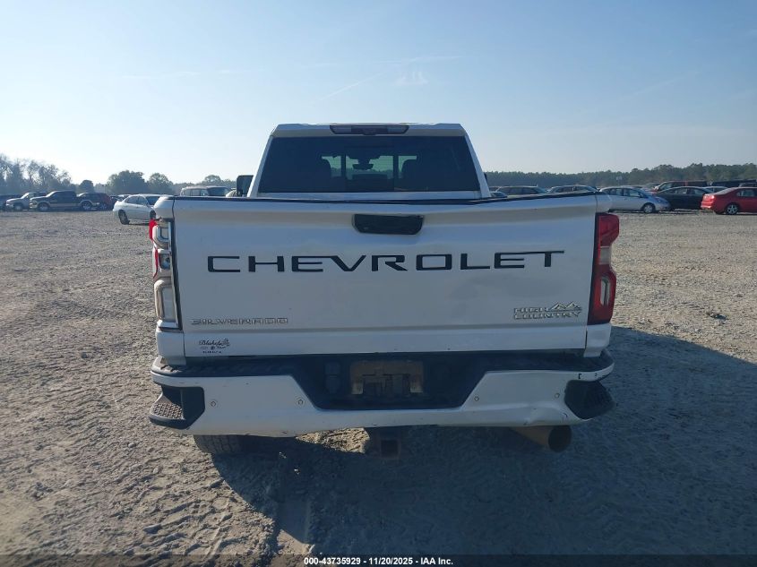 2020 Chevrolet Silverado 2500Hd 4Wd Standard Bed High Country VIN: 1GC4YREY3LF346929 Lot: 43735929