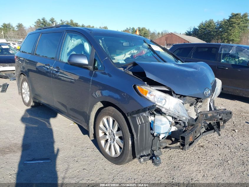 TOYOTA SIENNA XLE 7 PASSENGER