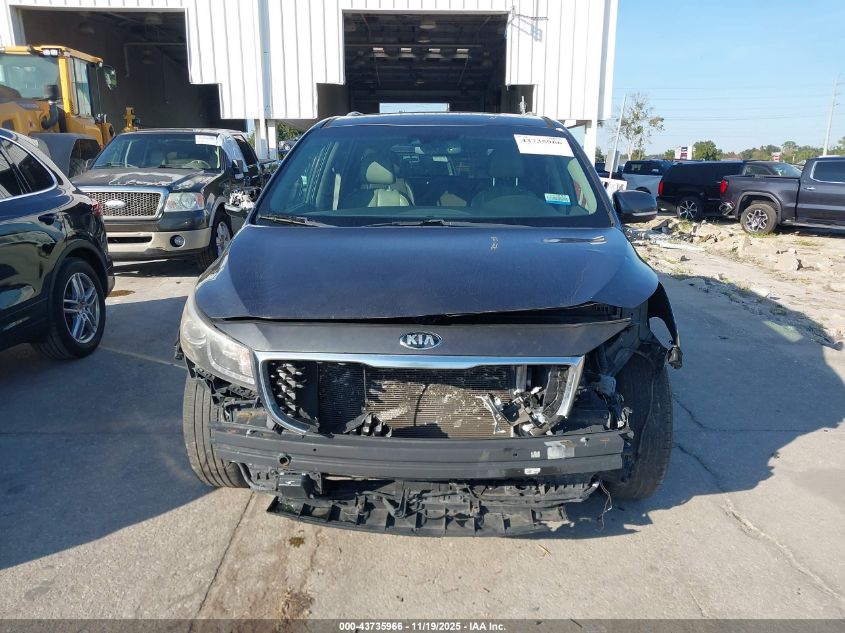 2016 Kia Sedona Sx VIN: KNDMC5C16G6180957 Lot: 43735966