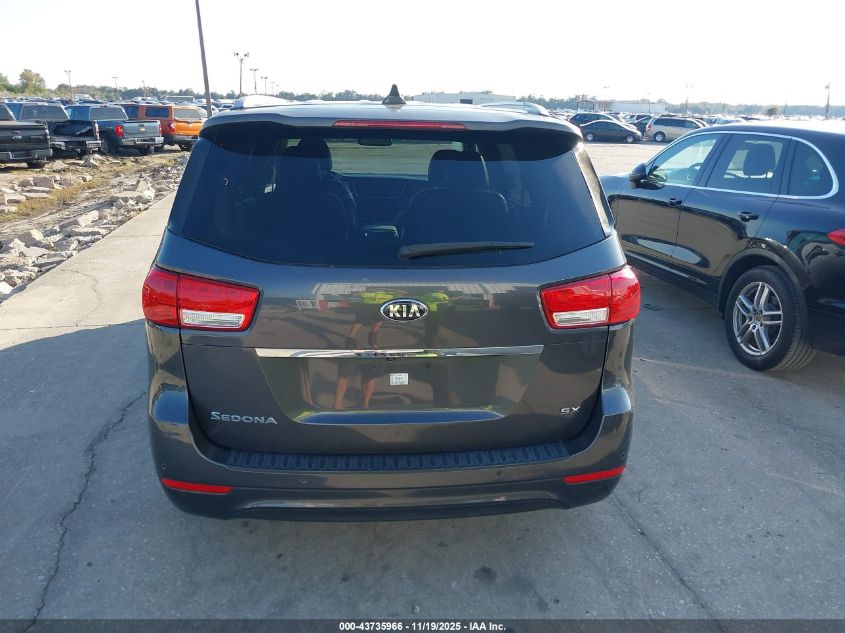 2016 Kia Sedona Sx VIN: KNDMC5C16G6180957 Lot: 43735966