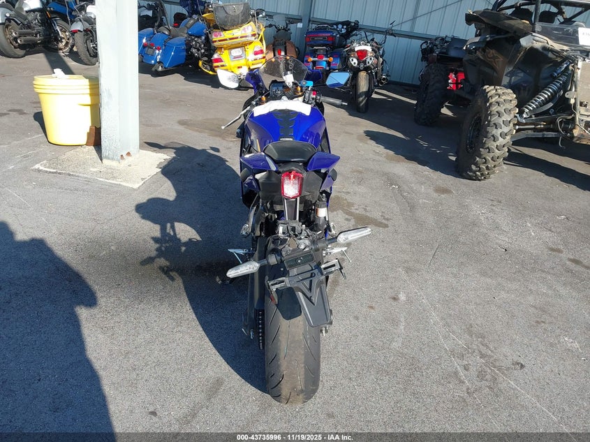 2025 Yamaha Yzfr7 VIN: JYARM38E3SA020166 Lot: 43735996