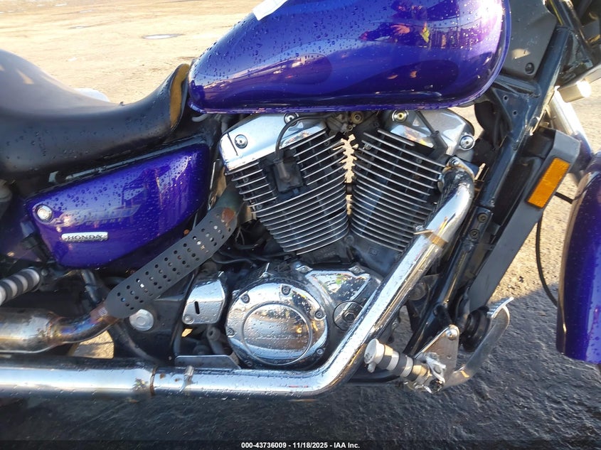 2004 Honda Vt1100 C2 VIN: 1HFSC43014A406264 Lot: 43736009