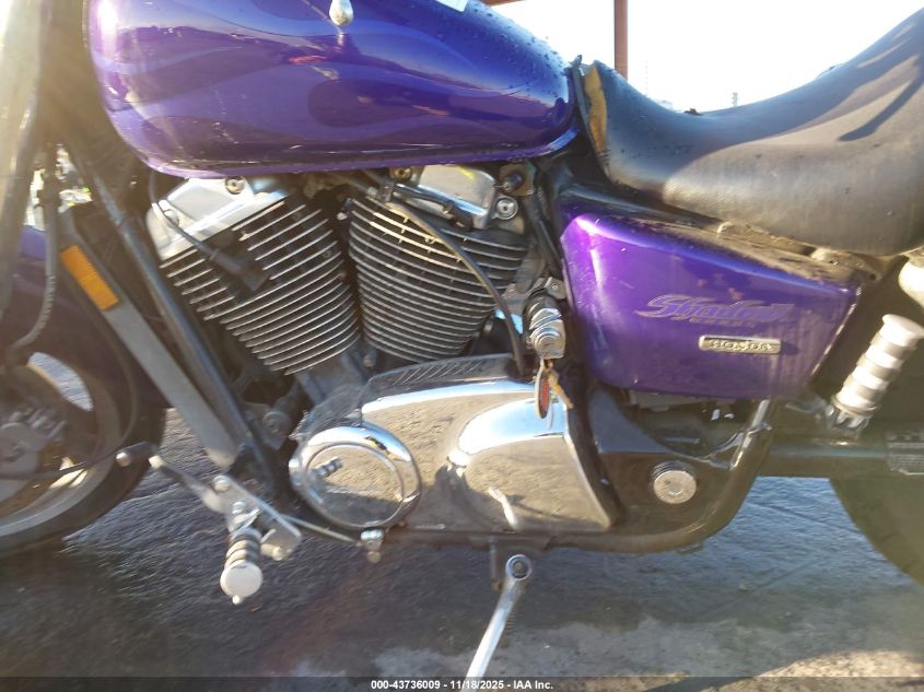 2004 Honda Vt1100 C2 VIN: 1HFSC43014A406264 Lot: 43736009