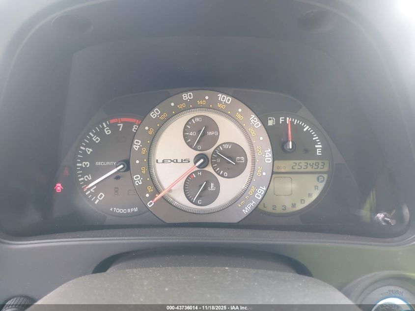 2003 Lexus Is 300 VIN: JTHBD192X30073838 Lot: 43736014