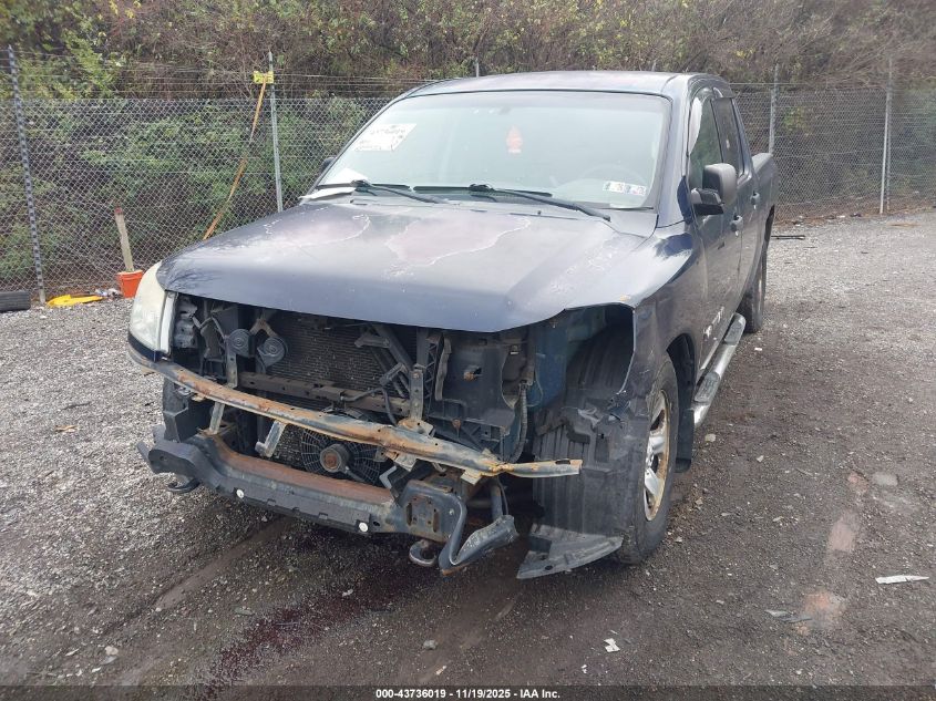 2007 Nissan Titan Xe VIN: 1N6AA07B57N221998 Lot: 43736019