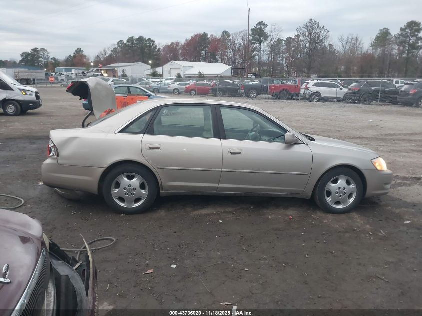 2003 Toyota Avalon Xls VIN: 4T1BF28B83U330115 Lot: 43736020