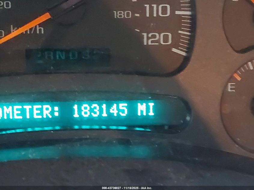 2003 Chevrolet Suburban 1500 Lt VIN: 1GNEC16Z43J240232 Lot: 43736027