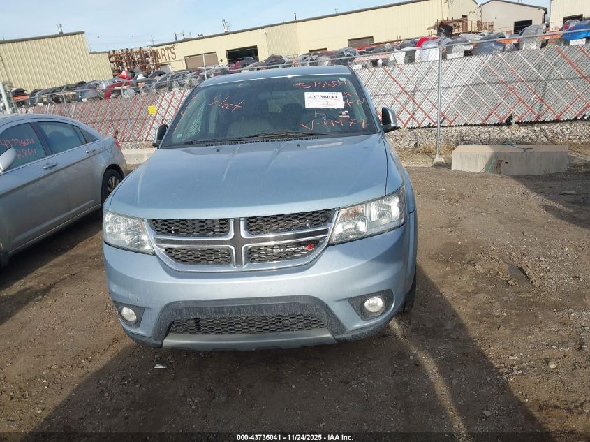 2013 Dodge Journey Sxt VIN: 3C4PDCBG9DT634477 Lot: 43736041