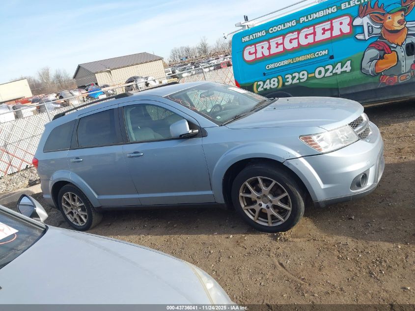 2013 Dodge Journey Sxt VIN: 3C4PDCBG9DT634477 Lot: 43736041