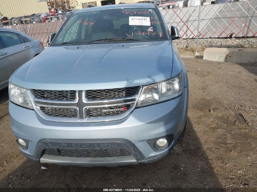 2013 Dodge Journey Sxt VIN: 3C4PDCBG9DT634477 Lot: 43736041