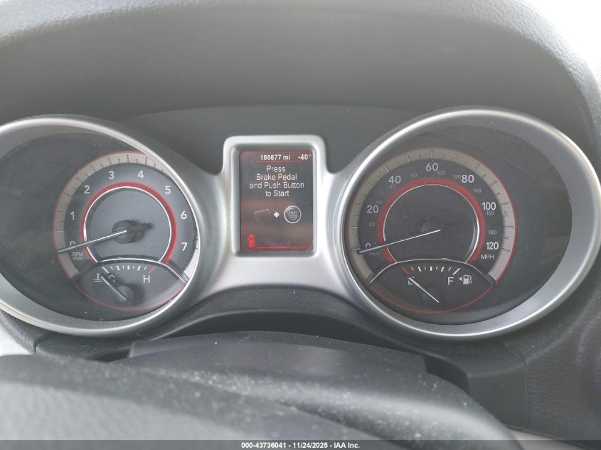 2013 Dodge Journey Sxt VIN: 3C4PDCBG9DT634477 Lot: 43736041