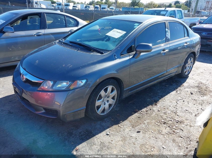 19XFA1F52AE059141 2010 HONDA CIVIC photo no. 2