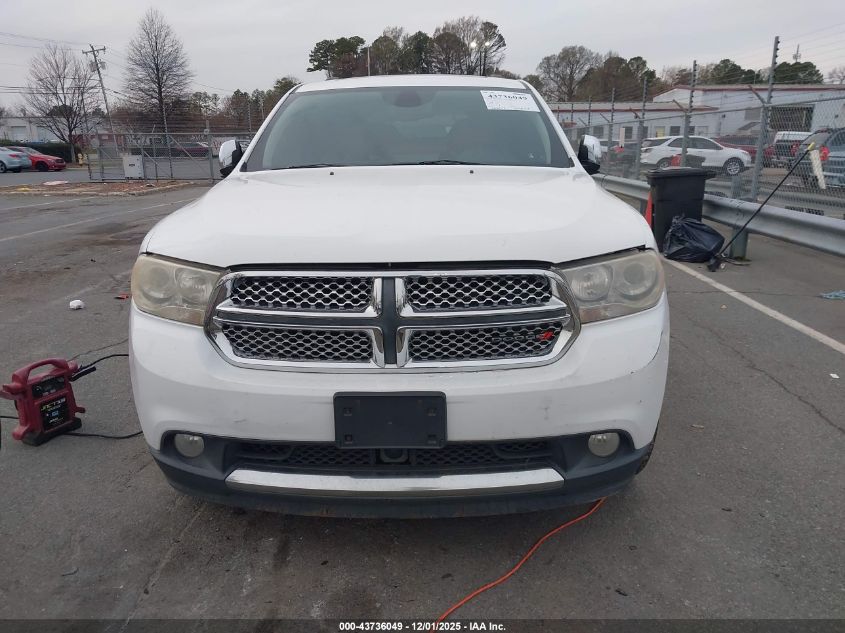 2013 Dodge Durango Citadel VIN: 1C4RDJEG8DC629419 Lot: 43736049