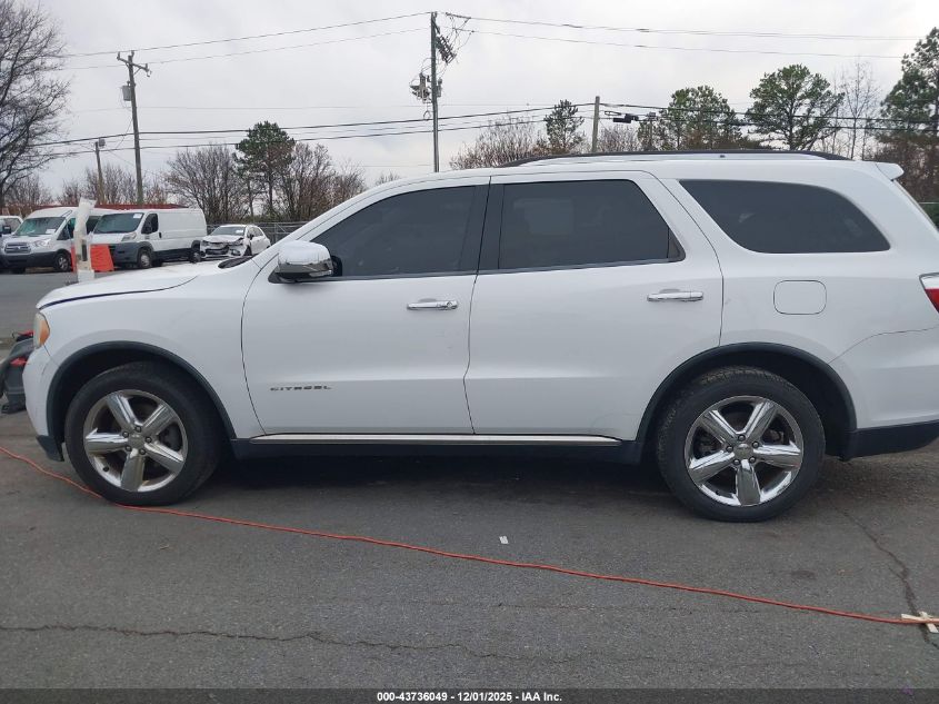 2013 Dodge Durango Citadel VIN: 1C4RDJEG8DC629419 Lot: 43736049