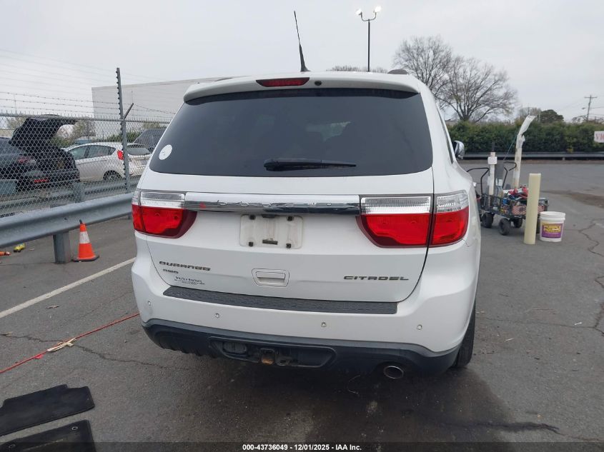 2013 Dodge Durango Citadel VIN: 1C4RDJEG8DC629419 Lot: 43736049