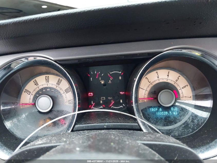 2010 Ford Mustang V6/V6 Premium VIN: 1ZVBP8EN7A5107670 Lot: 43736061