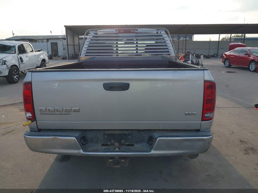2004 Dodge Ram 2500 Slt/Laramie VIN: 3D7KA28C04G109534 Lot: 43736065