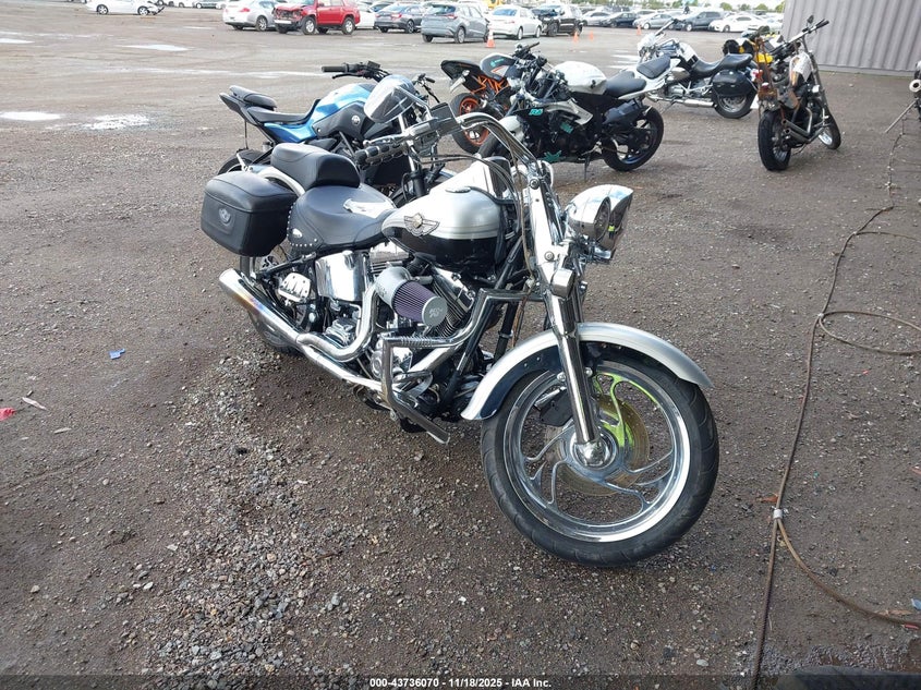 1HD1BXB583Y045627 2003 Harley-Davidson Flstfi Anniversary auction photo 1
