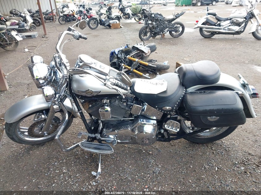 2003 Harley-Davidson Flstfi Anniversary VIN: 1HD1BXB583Y045627 Lot: 43736070