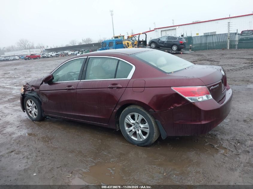 2009 Honda Accord 2.4 Lx VIN: JHMCP26359C017621 Lot: 43736076