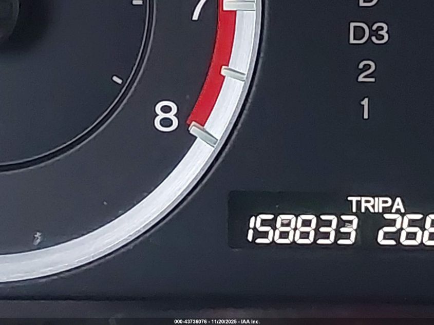 2009 Honda Accord 2.4 Lx VIN: JHMCP26359C017621 Lot: 43736076